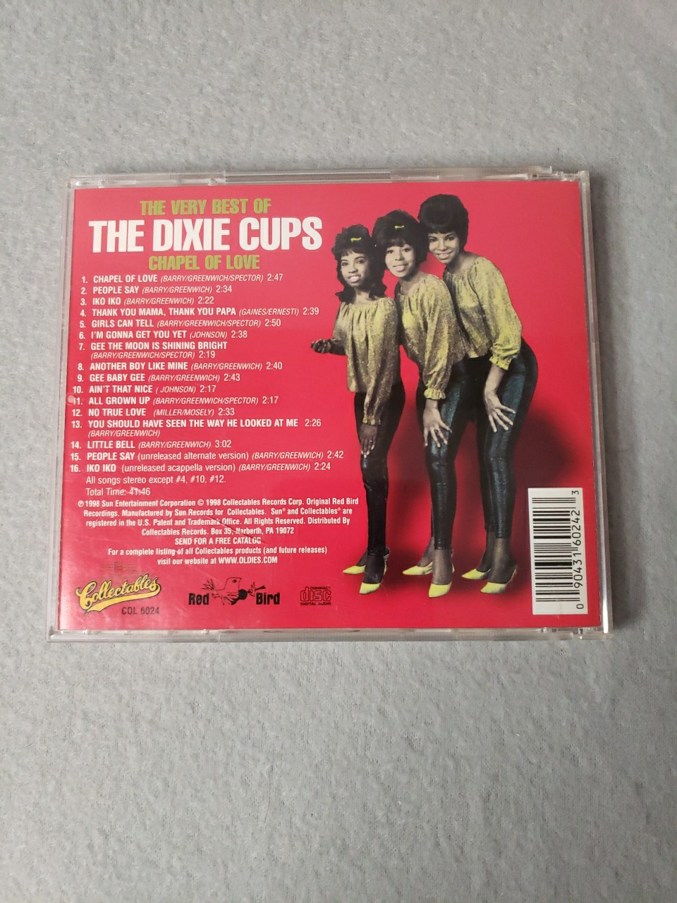 The Dixie Cups The Very Best Of The Dixie Cups Chapel Of Love CD