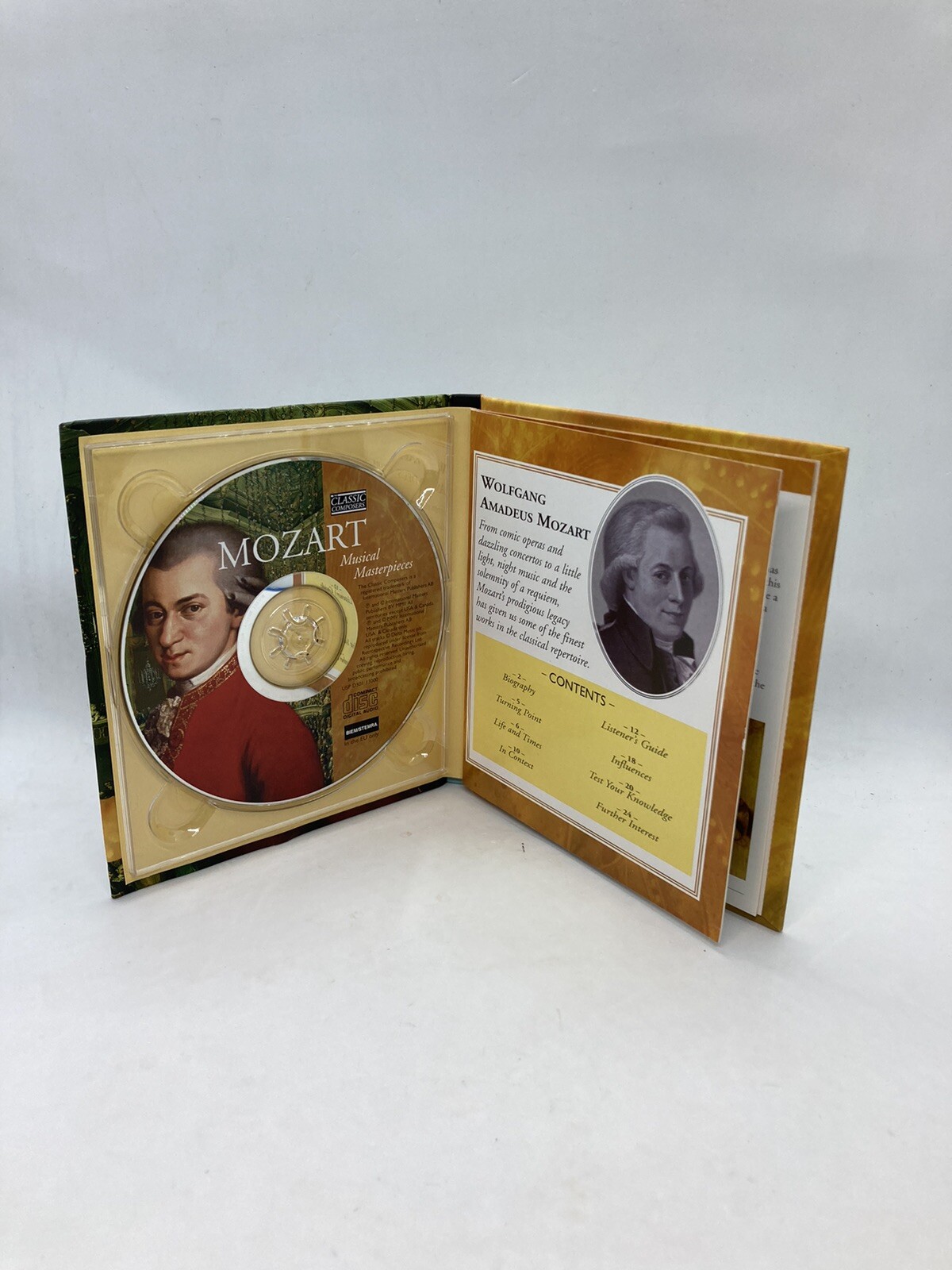 Mozart: Musical Masterpieces (CD, Classic Composers) Classical Music 18