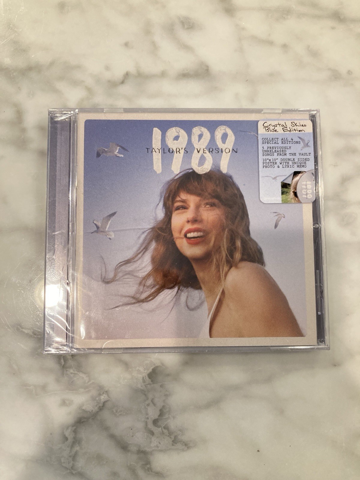 TAYLOR SWIFT 1989 Taylor's Version Crystal Skies Blue Edition CD NEW