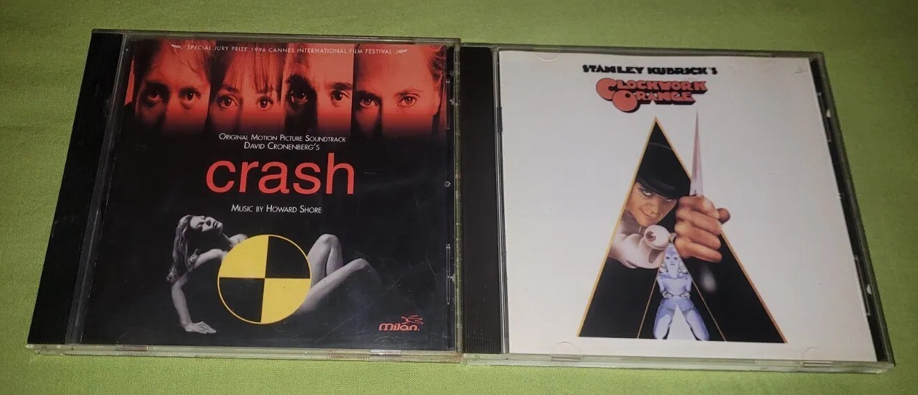 Dark City Dracula Clockwork Orange Naked Lunch Wolf Score Soundtrack CD Lot
