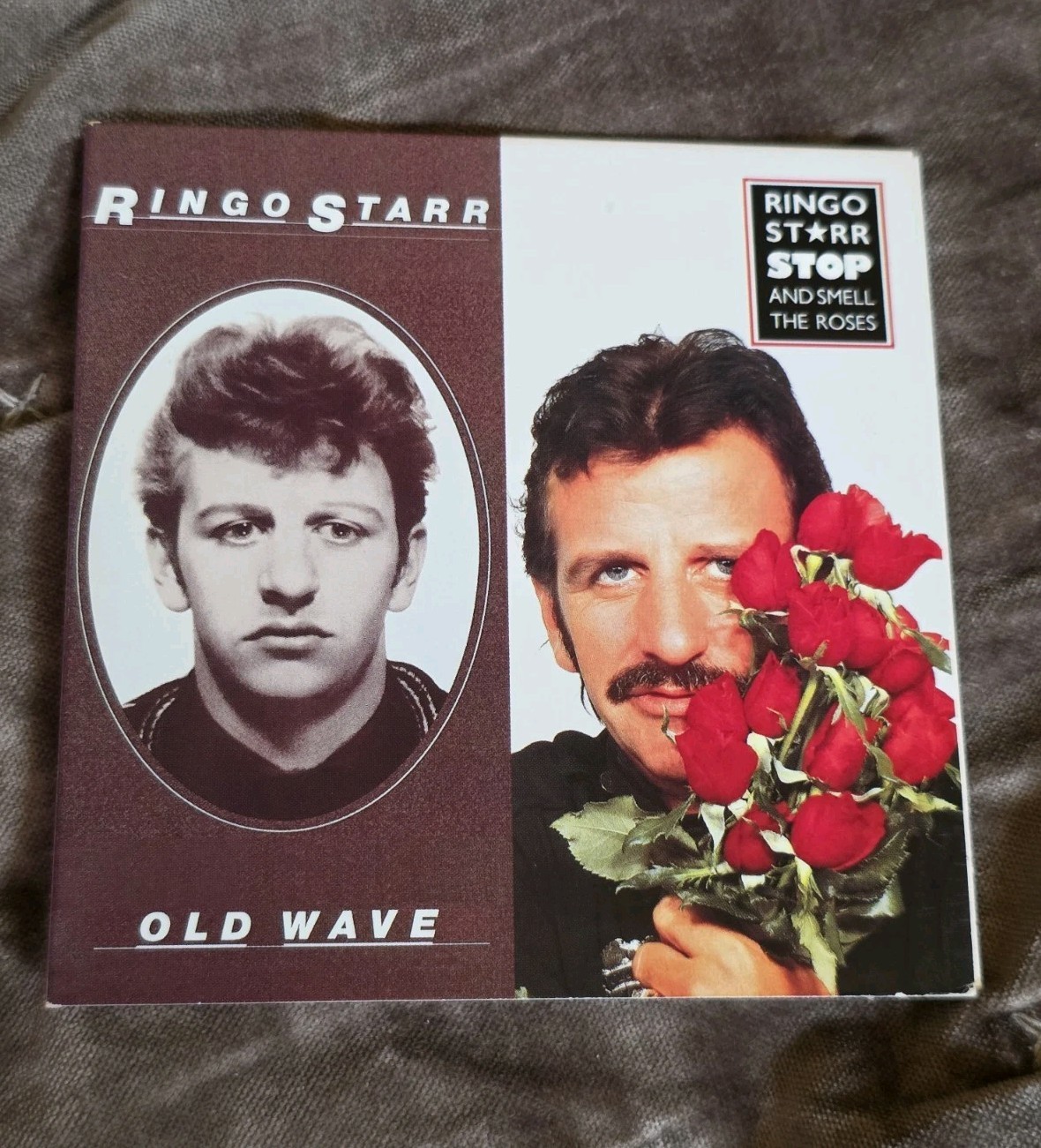 RINGO STARR Old Wave/Stop and Smell The Roses Rare Digipak PROMO SAMPLER CD