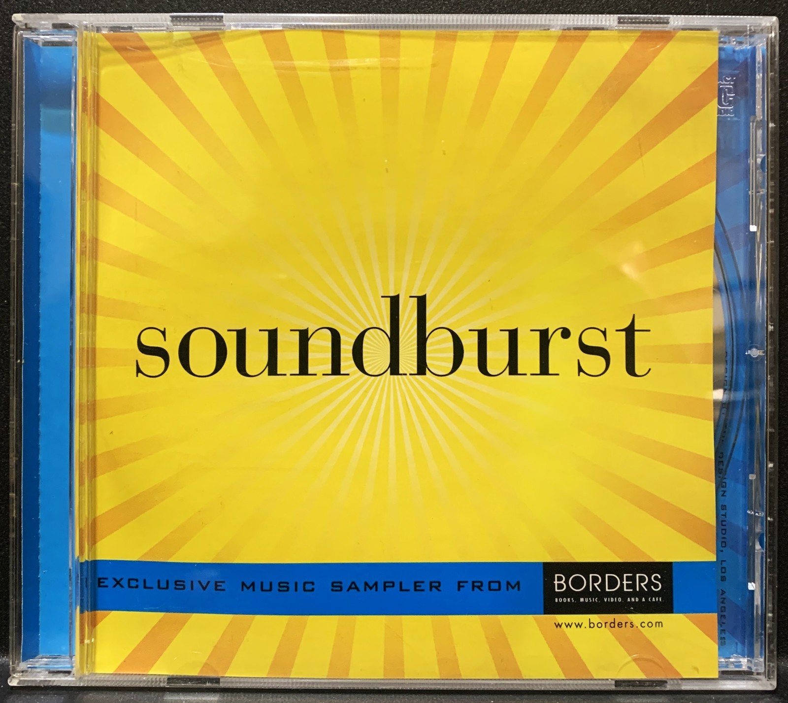 CD PROMO Compilation Borders Soundburst Sampler 1999 CD