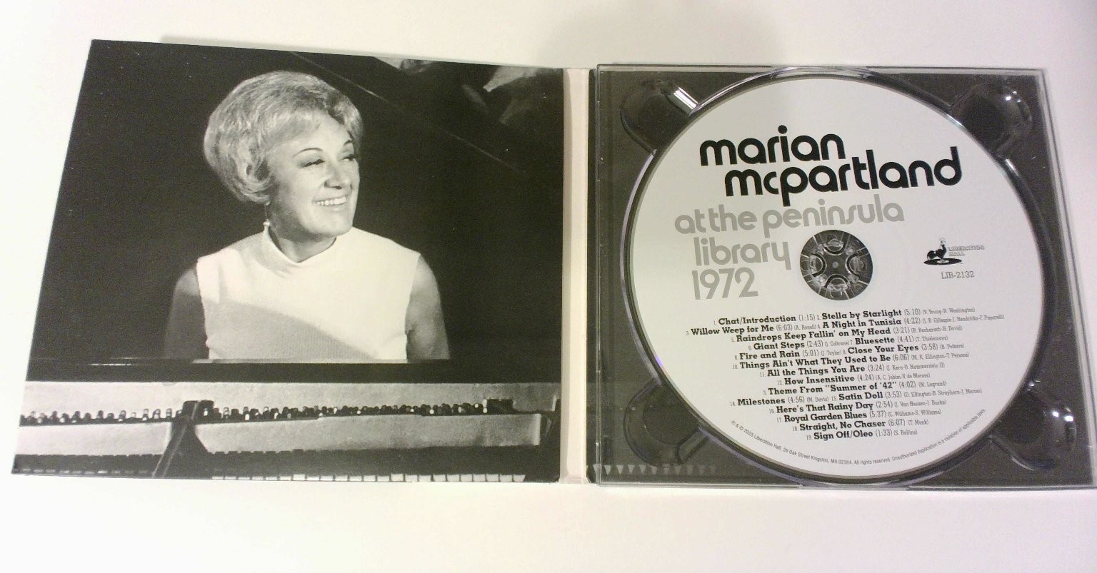 Marian McPartland - At the Peninsula Library 1972 CD Jazz Live Liberation Hall