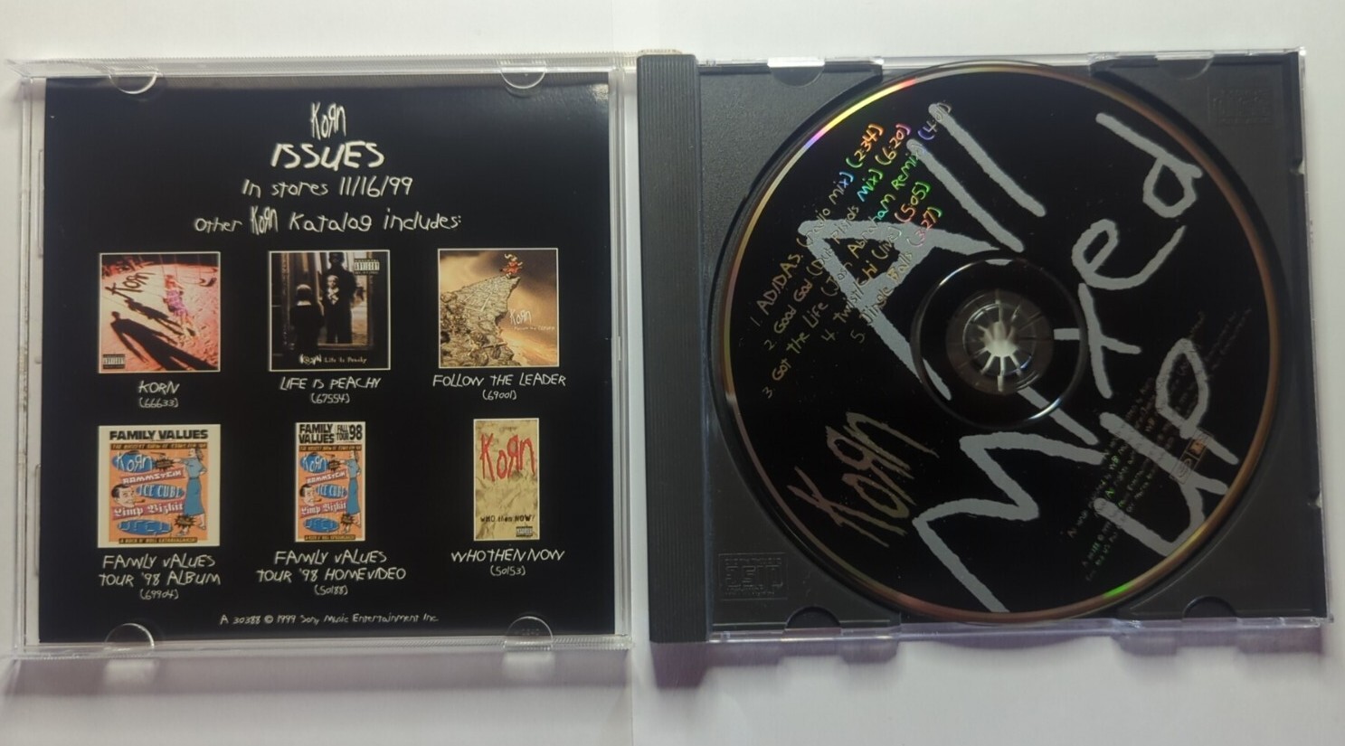 Korn All Mixed Up CD with Sealed Import and Original Inner Sleeve