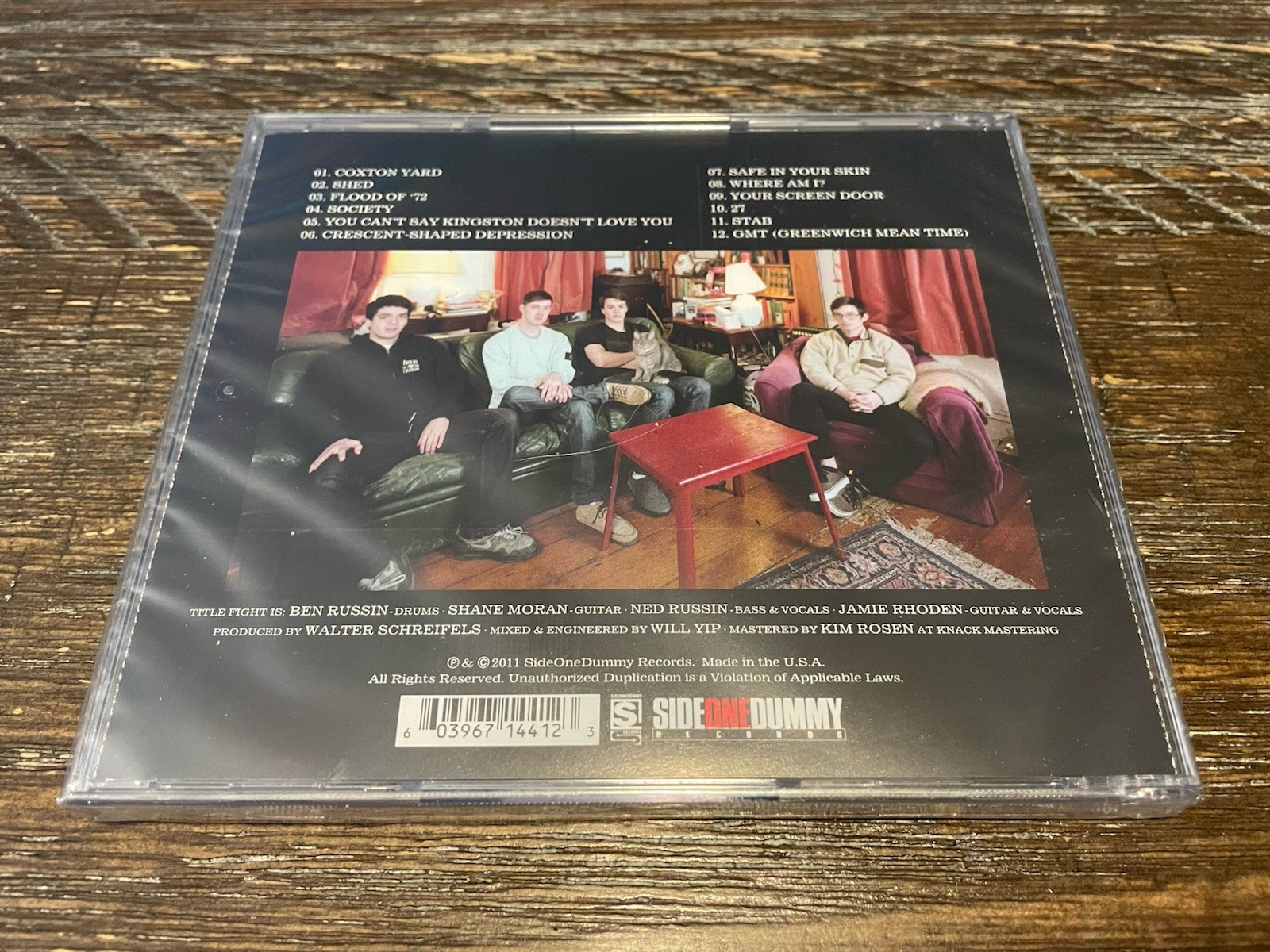Title Fight "Shed" (CD, Side One Dummy, 2011)
