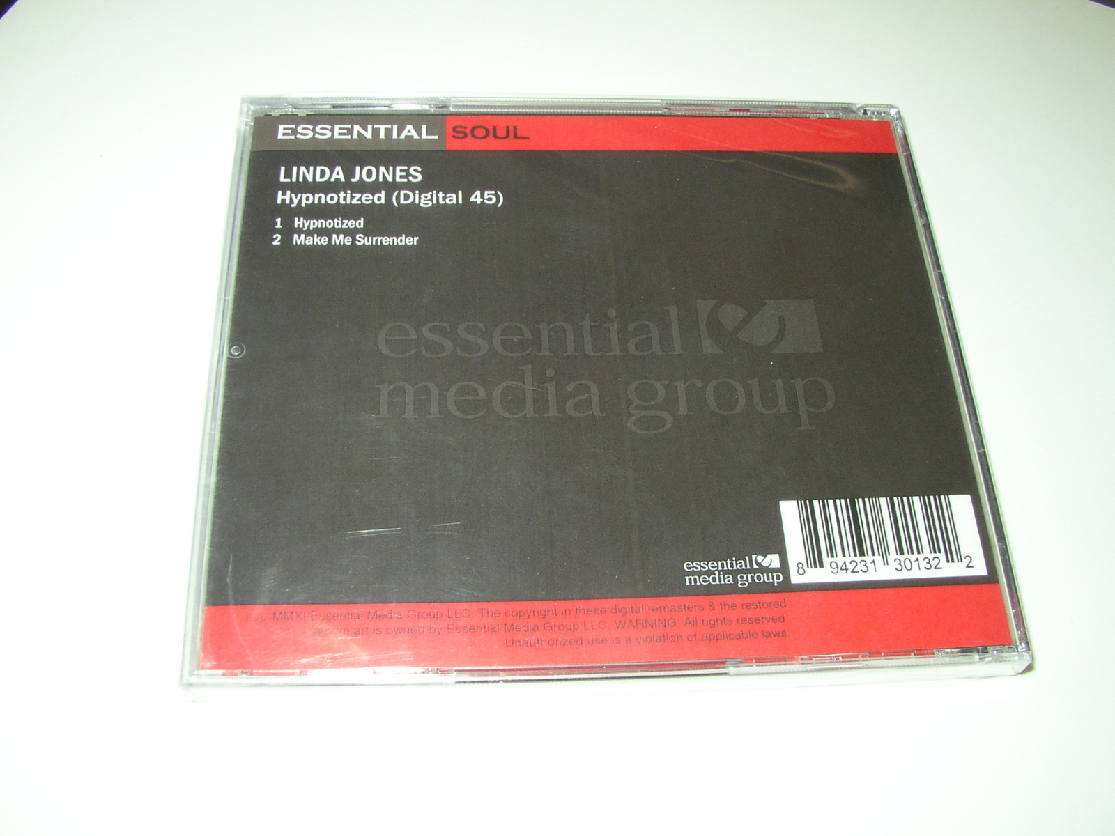 Linda Jones "Hypnotized / Make Me Surrender" Essential Digital 45's Brand New CD