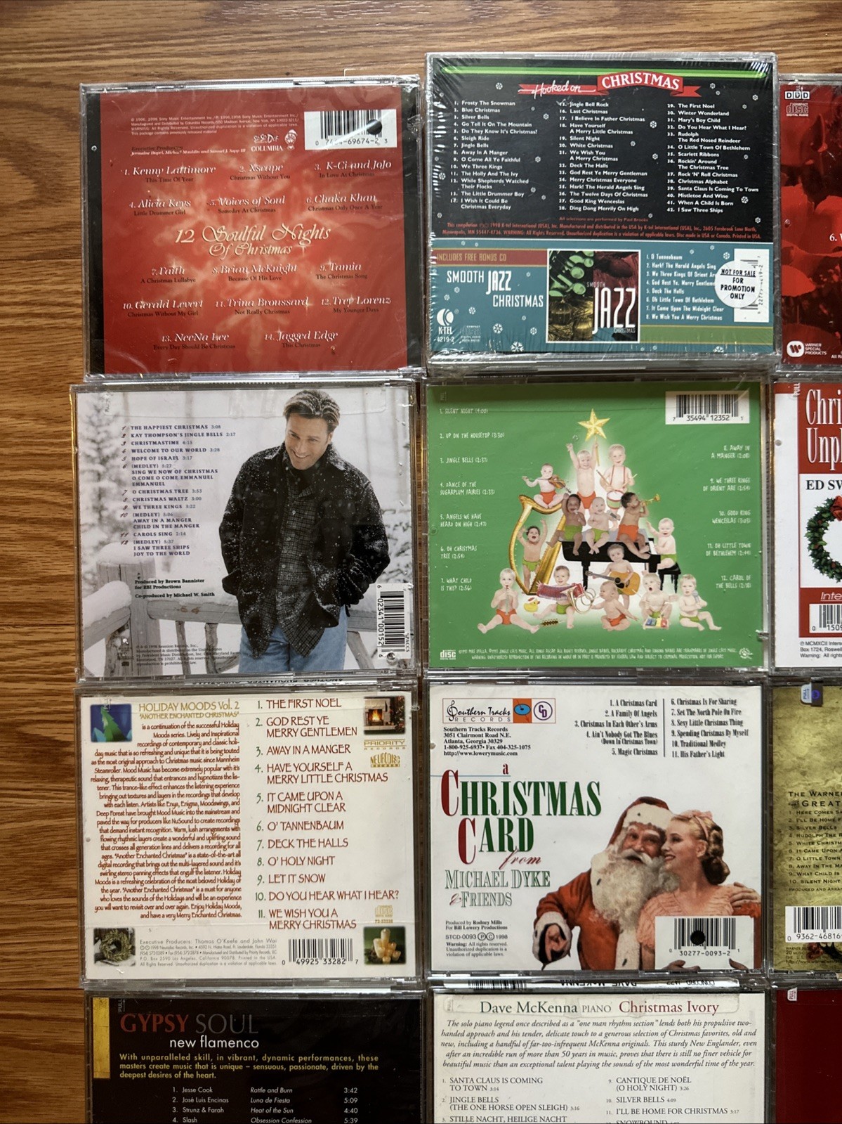 Lot of 20 CHRISTMAS HOLIDAY CDs Pop Rock Jazz Classical Country Kids New Sealed