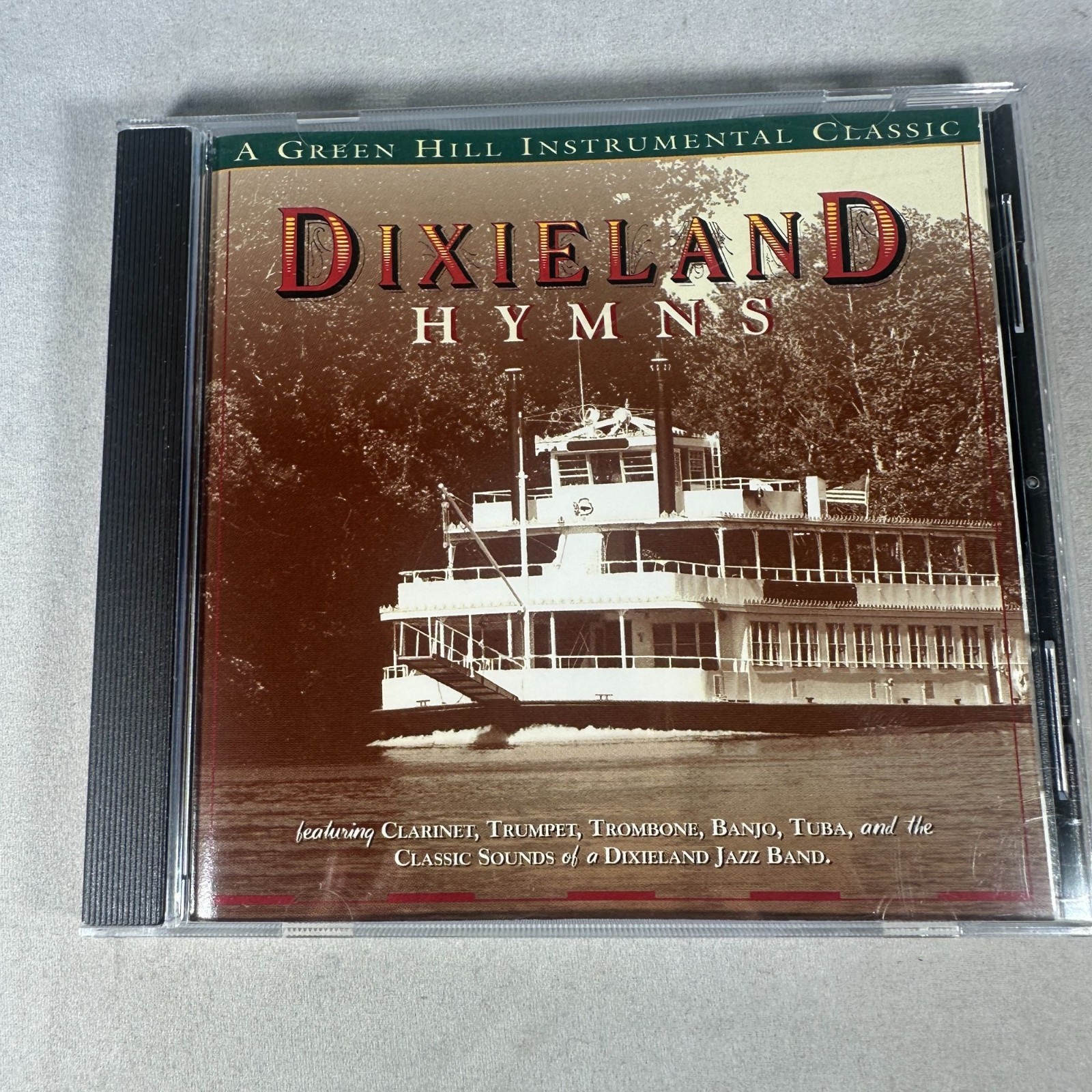 Dixieland Hymns CD A Green Hill Instrumental Classic 1994 Jazz 43-Min Runtime