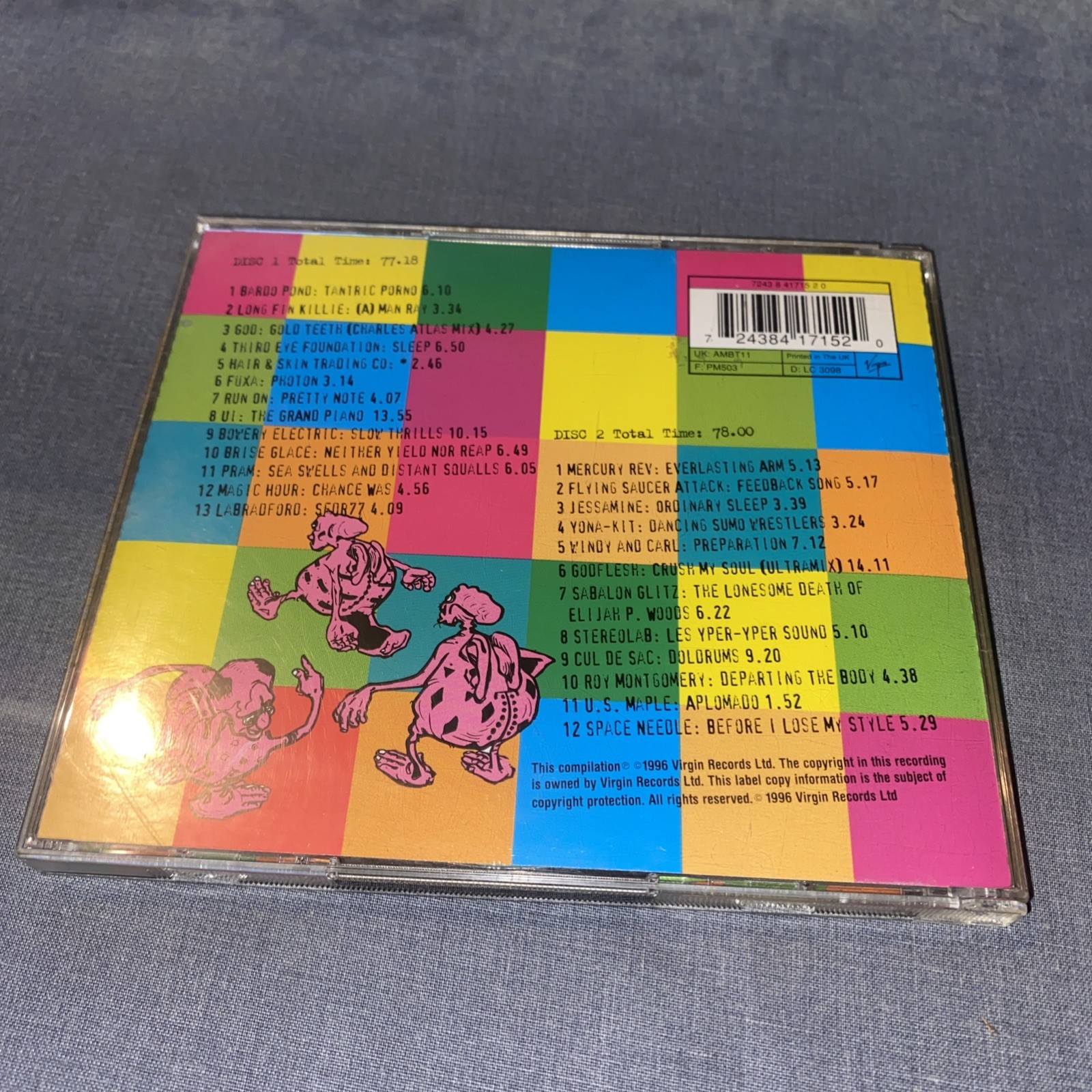 Monsters, Robots And Bug Men CD VGC A User’s Guide to the Rock Hinterland 1996