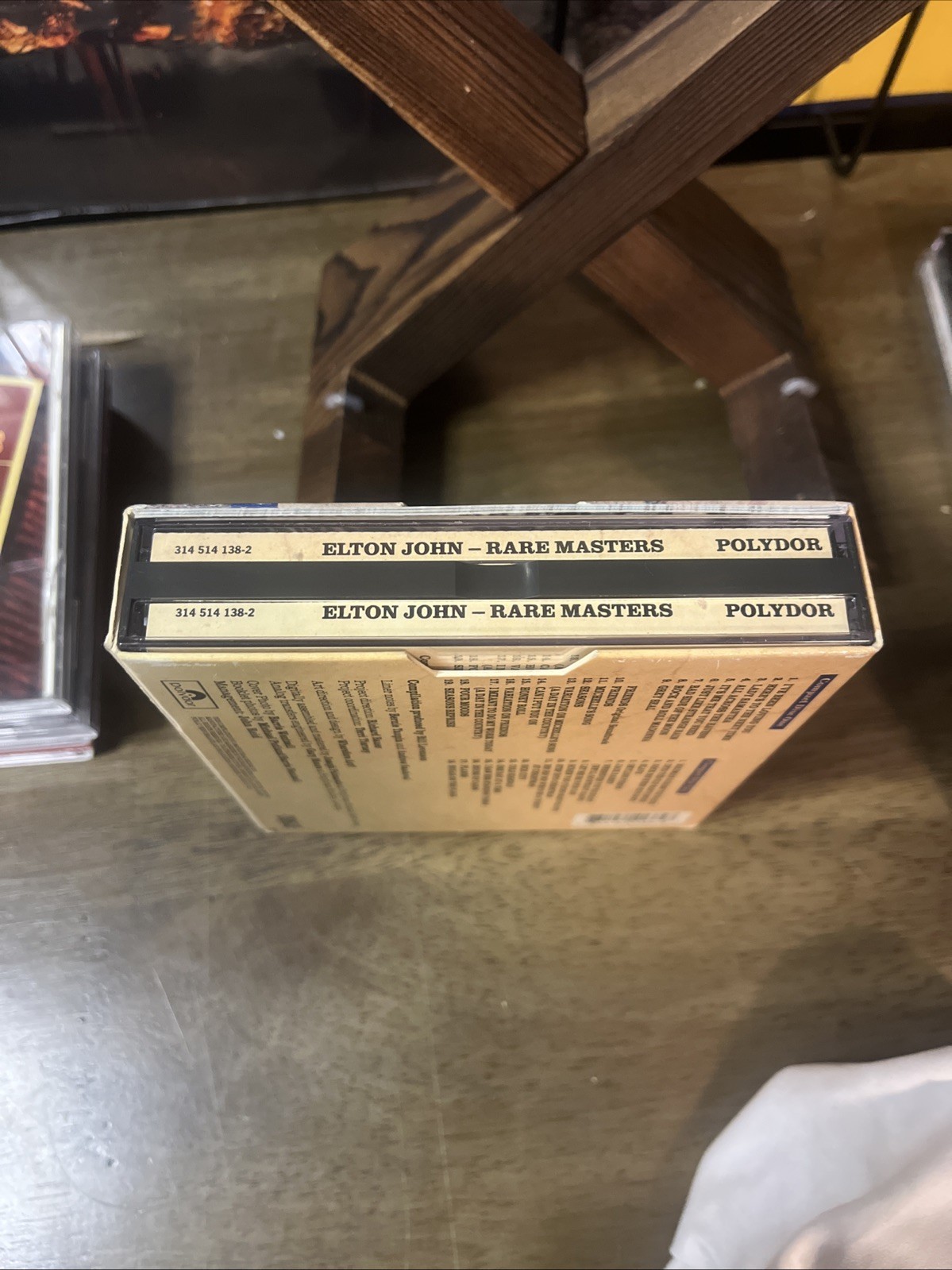 1992 Elton John Rare Masters 2 CD Box Set Polydor Records Complete W/ Booklet EX