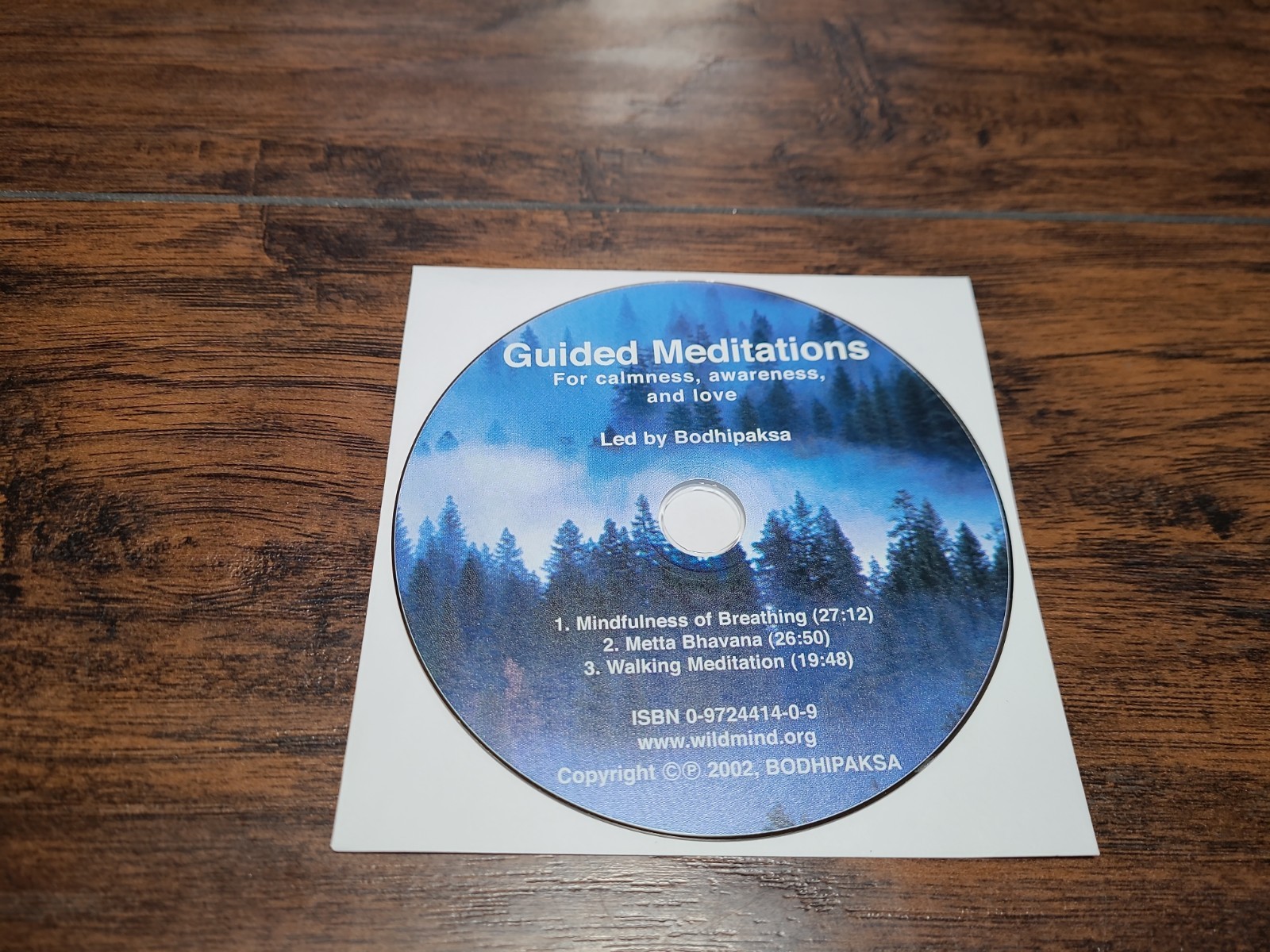 Guided Meditations: For Calmness, Awareness & Love CD