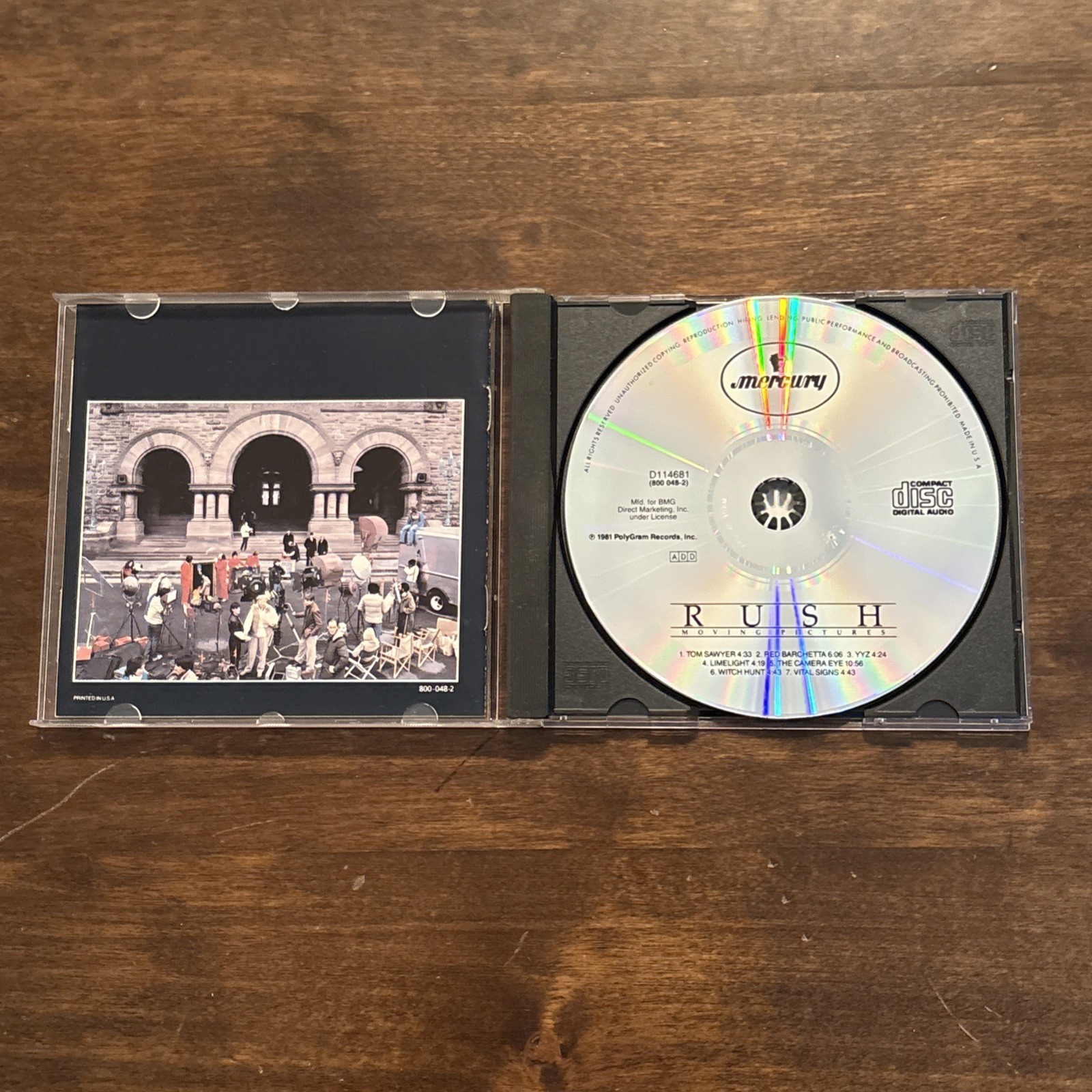 RUSH 6 CD Lot 2112,Hold Your Fire, Roll,Moving Pictures,Grace,Vapor Trails