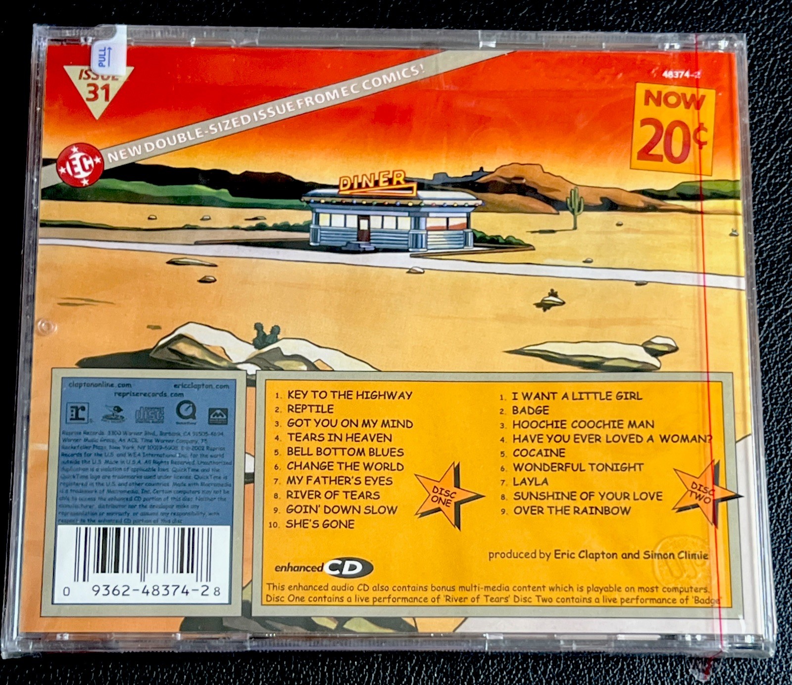 Eric Clapton: One More Car, One More Rider [CD] - NEW, SEALED