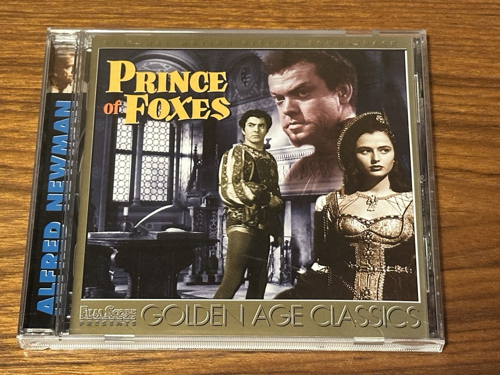 Alfred Newman Film Score Soundtrack CD Lot - Prince of Foxes & The Robe