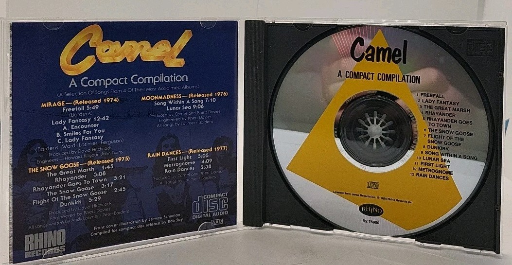 A Compact Compilation by Camel (CD, 1985, Rhino (Label))