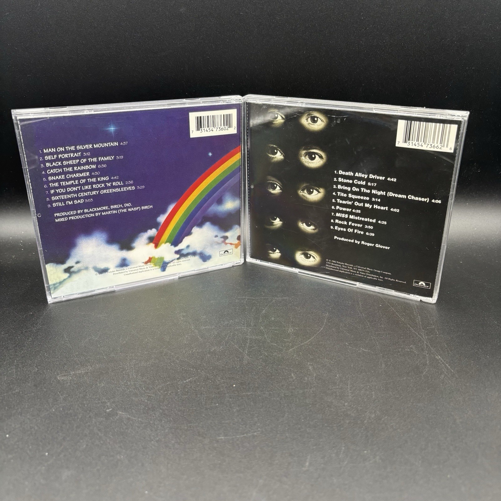 Rainbow Ritchie Blackmore CD Lot of 10 Great Collection Titles Listed in Details