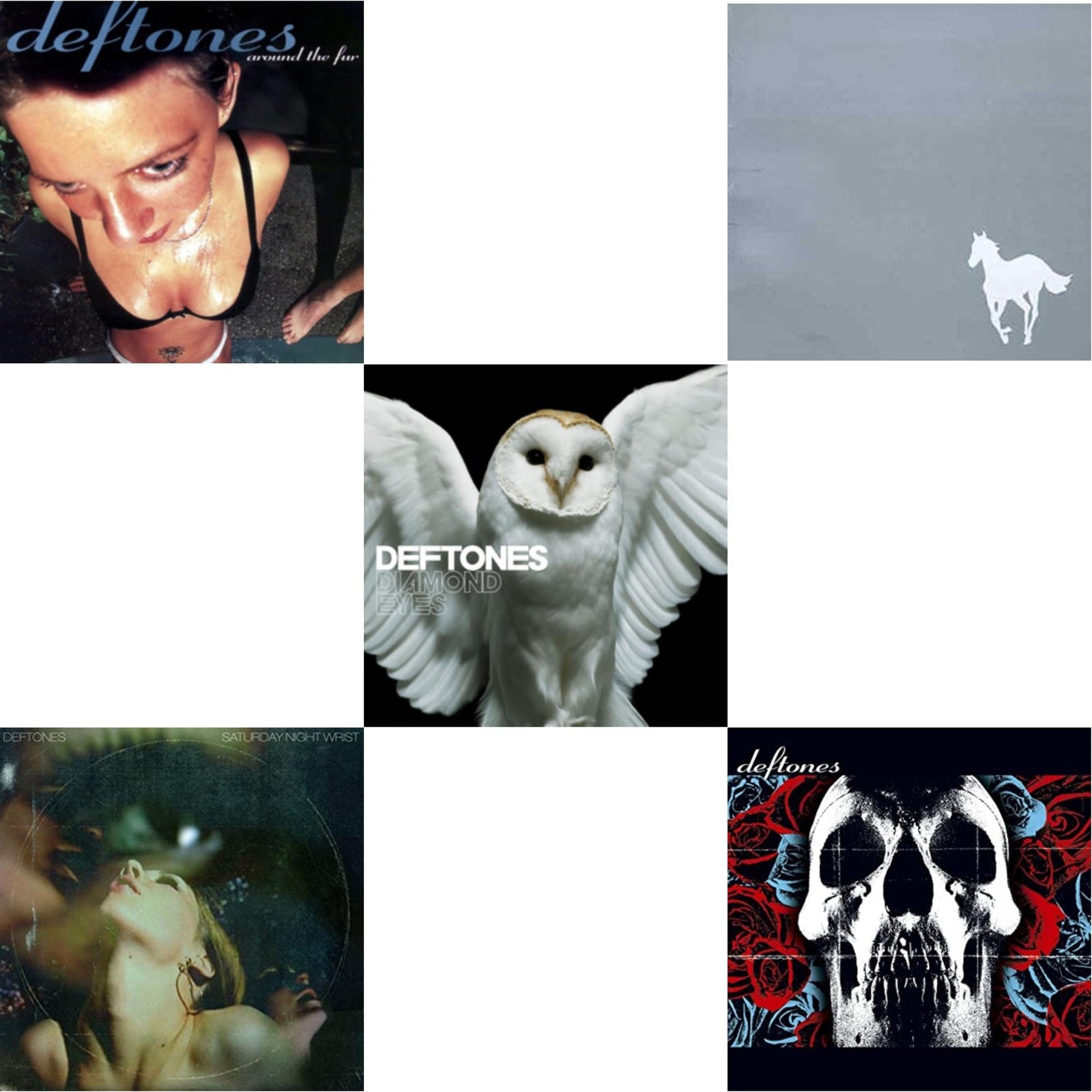 Deftones - Saturday Night Wrist & Around The Fur & White Pony & [New CD Bundle]