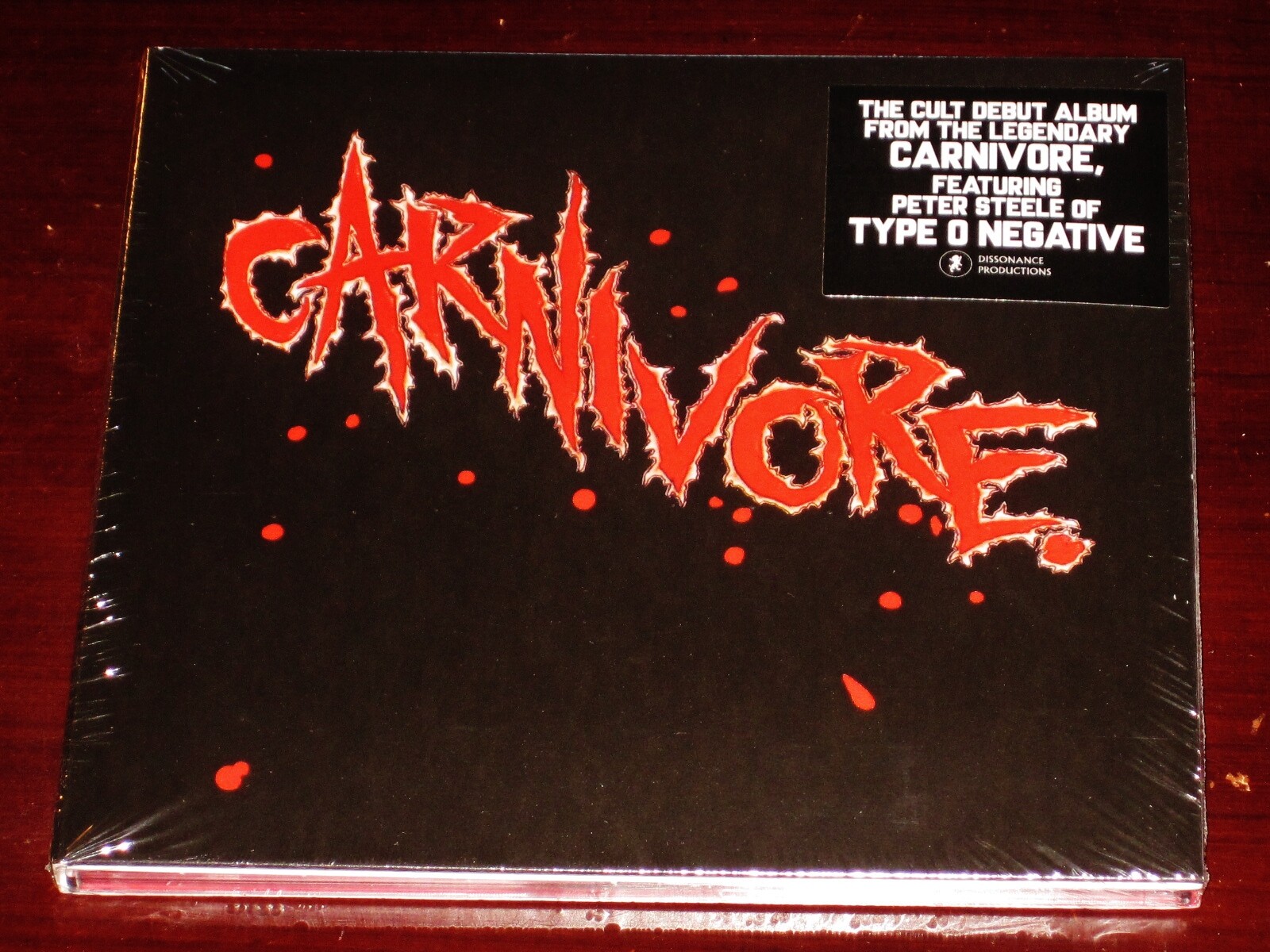 Carnivore: S/T Self Same CD 2022 Reissue Bonus Tracks Dissonance UK Digipak NEW