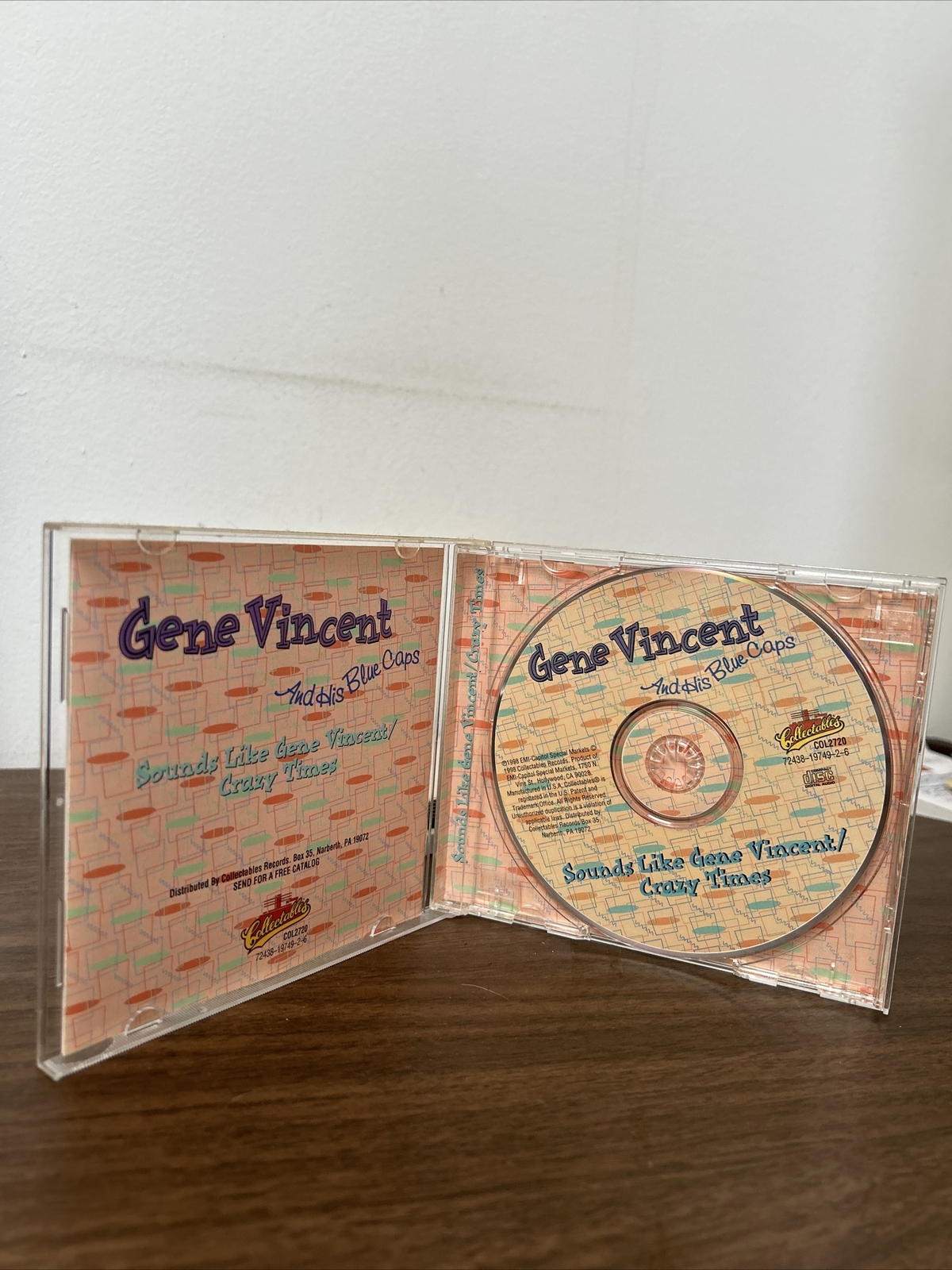 Sounds Like Gene Vincent by Vincent, Gene (CD, 1998)