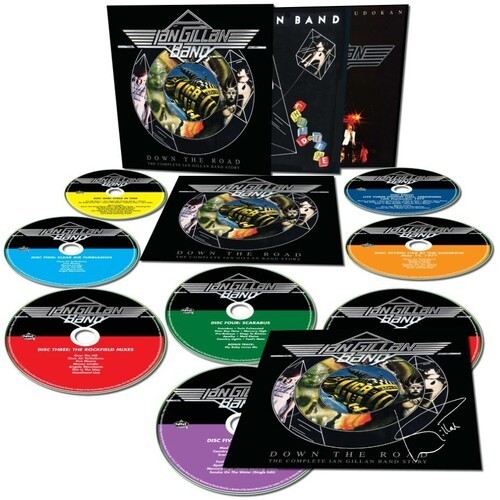 Down The Road The Complete Ian Gillan Band Story SIGNED Deluxe 8CD Boxset 3/27