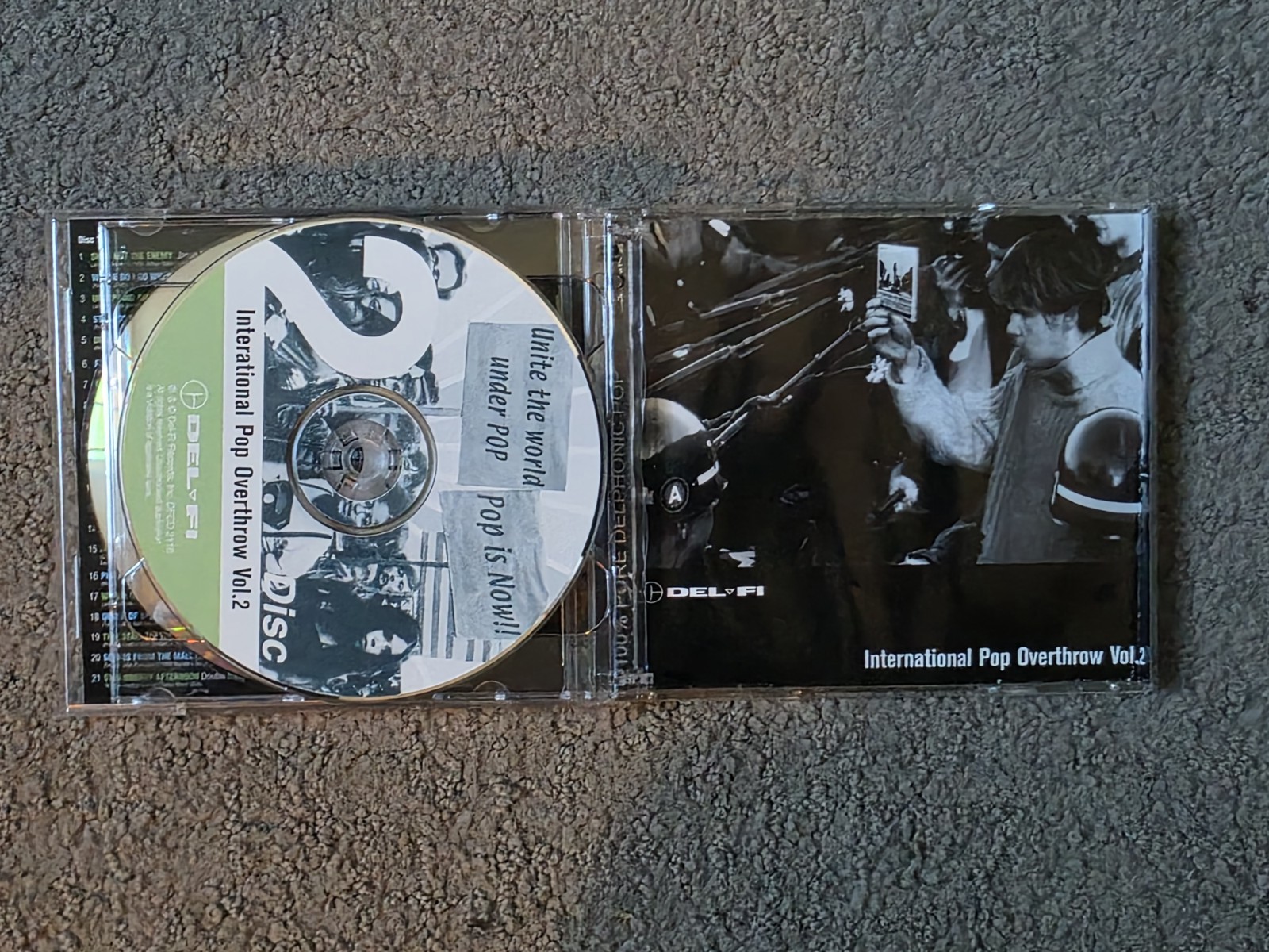 International Pop Overthrow IPO Volume Vol 2 1999 CD Del-Fi Records Power Pop