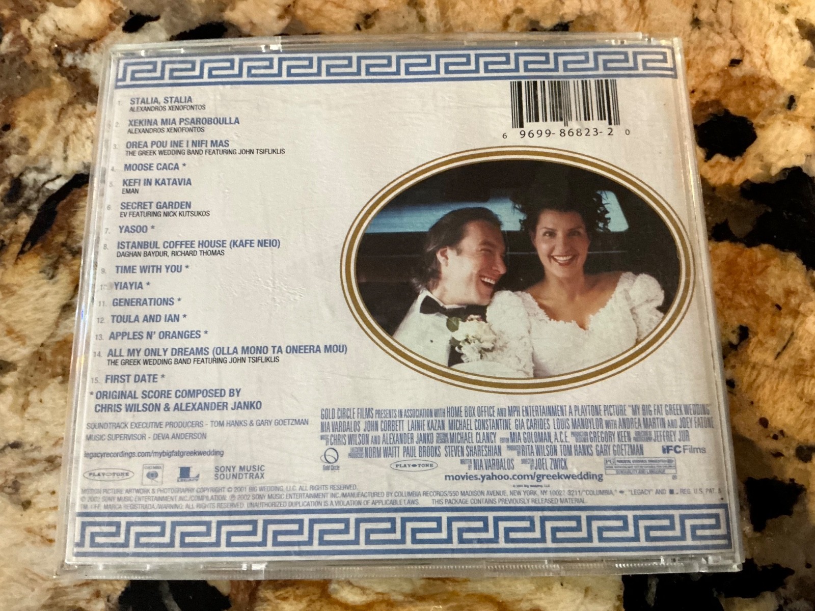 My Big Fat Greek Wedding - Music CD - - 2002-07-16 - Sony - Very Good Plus