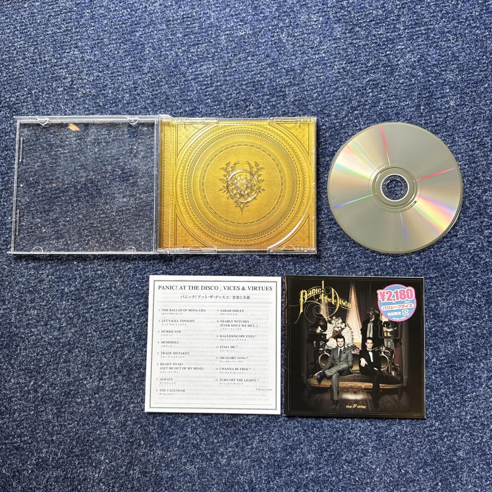Panic! At The Disco Vices & Virtues Japan Import Bonus Tracks CD