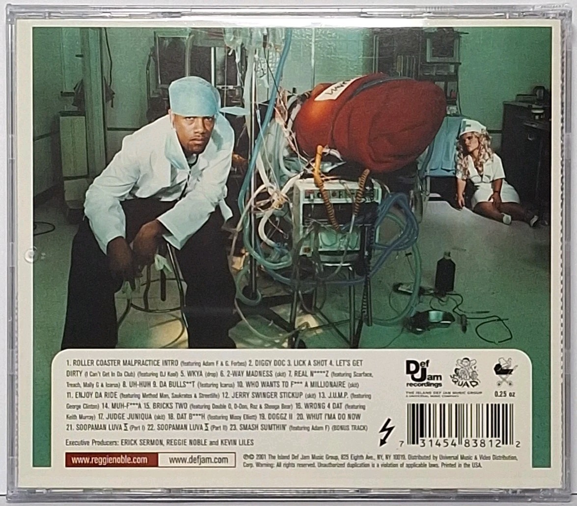 Redman Malpractice CD 2001 Excellent Condition EX OOP Tested Fast Shipping