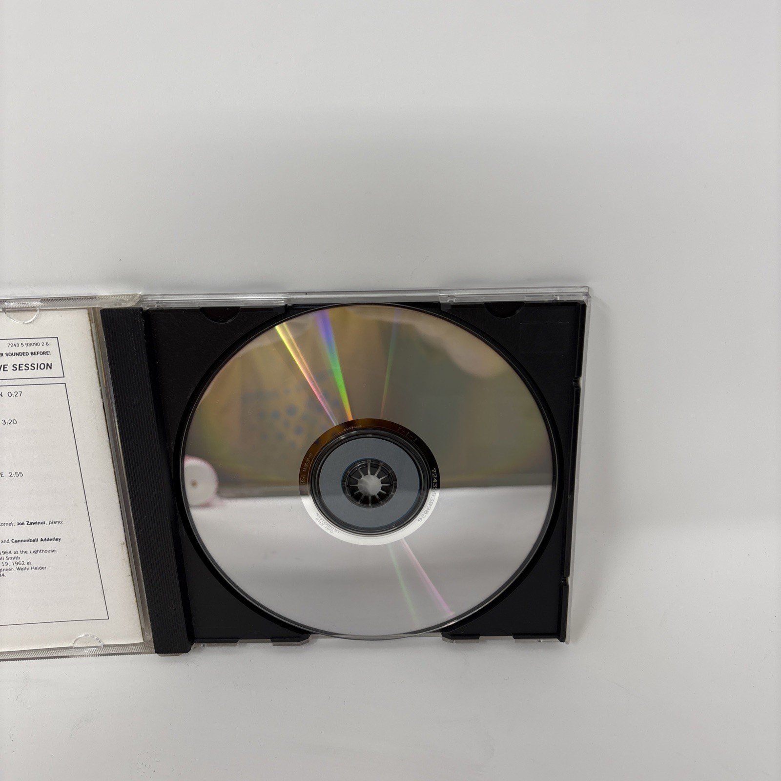 Rare 2004 Capitol Jazz CD: Cannonball Adderley with Ernie Andrews Live Session!"