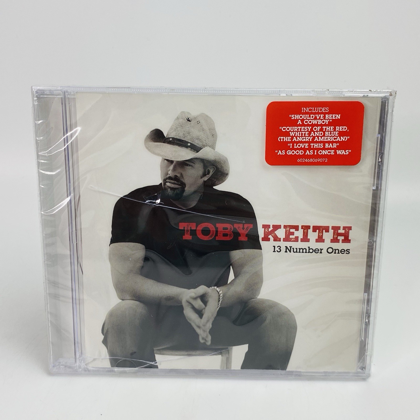 Toby Keith - 13 Number Ones (CD, 2024) Universal Msuic UMG NEW SEALED! Damaged