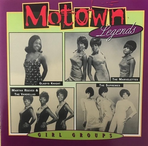 VARIOUS : MOTOWN GIRL GROUPS (CD) DISC + FRONT & BACK CVR ART - NO CASE - VG