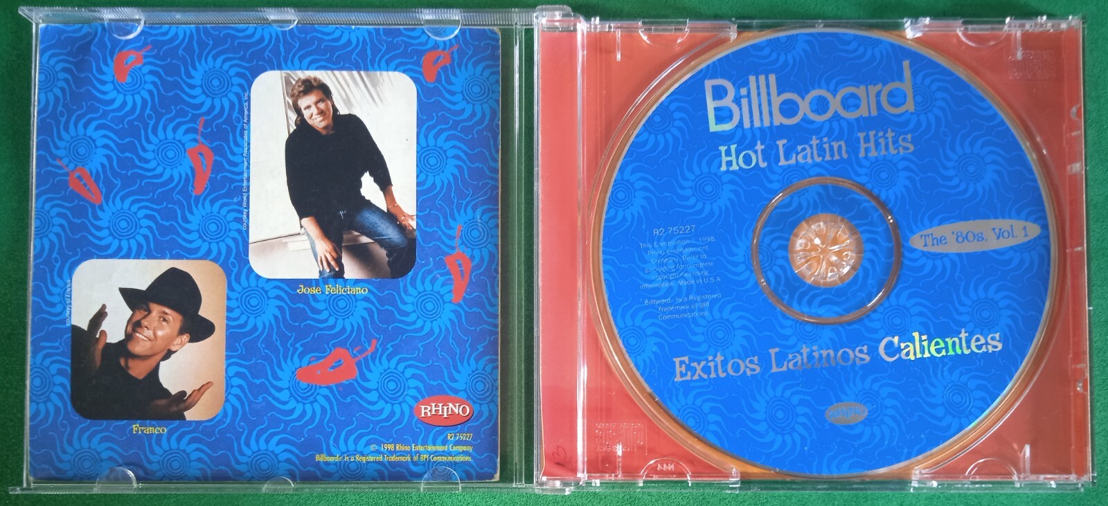 Billboard Hot Latin Hits: The 80's, Vol. 1 by Various Artists (CD-1998)