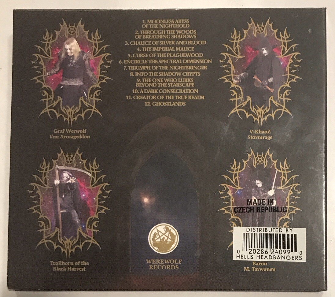 Vargrav – The Nighthold CD 2023 Werewolf Records – EVIL-106 [Sealed] [Finland]