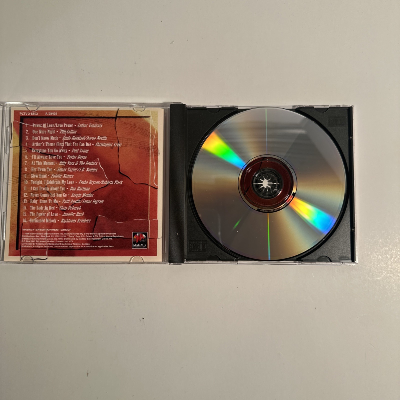 Power of Love by Various (CD, 1996)