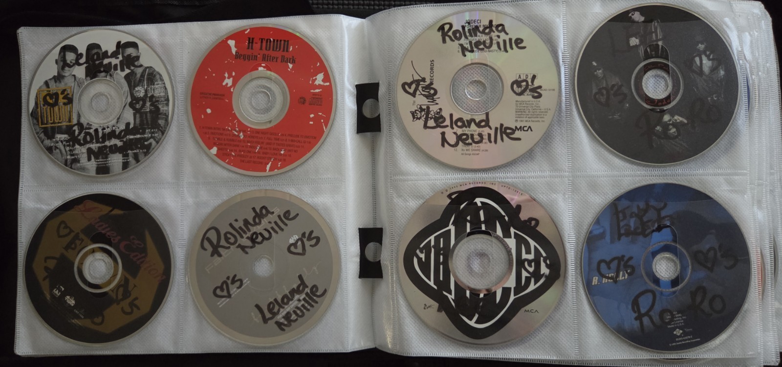 Vintage 90s/2000s Rap Hip-Hop Gangsta & Soul & R&B CDs In Binder - Some Rare