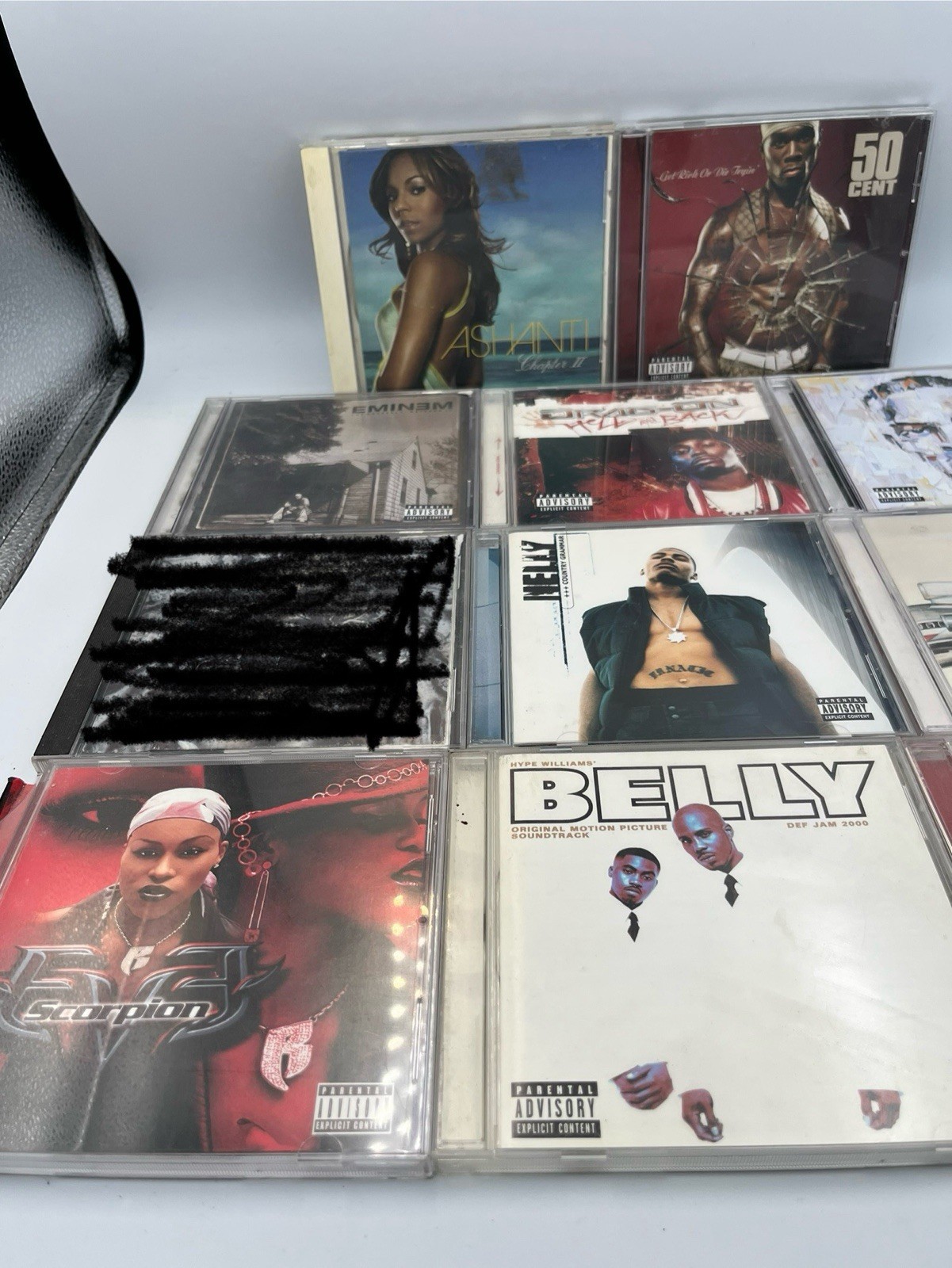 Lot of 10 90s & 2000s Rap Hip Hop R&B Pop CD's 50 Cent Emenim Beastie Boys Nelly