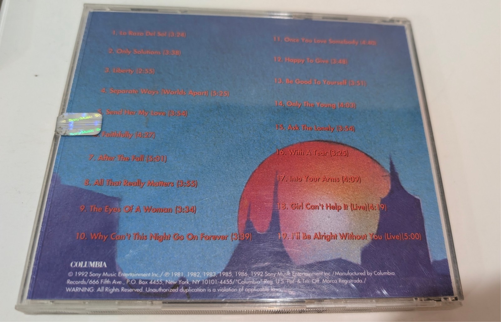 JOURNEY - TIME - 3 CD set - (Columbia, 1992).