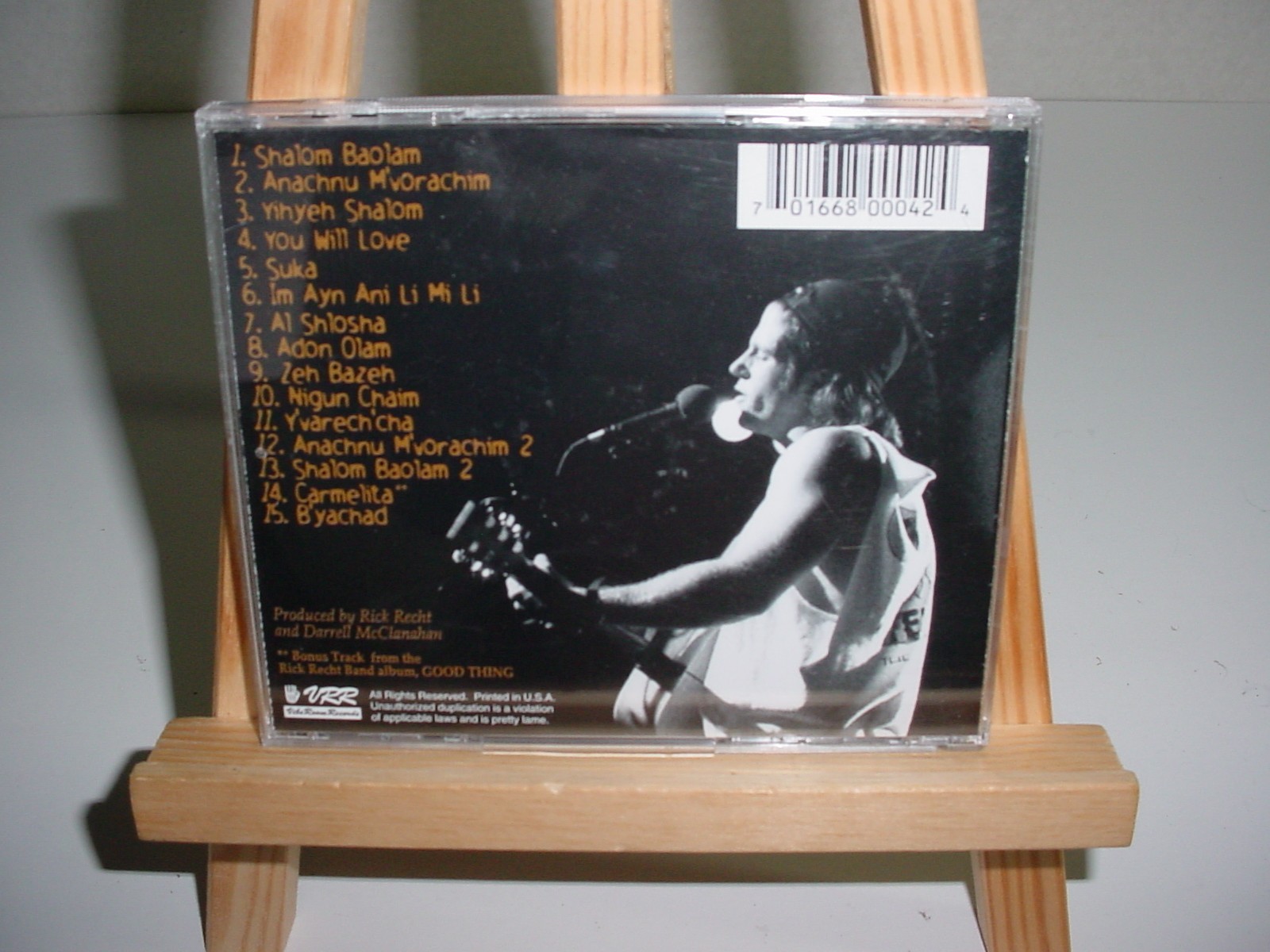 Tov by Rick Recht (CD, 1999, Vibe Room Records)