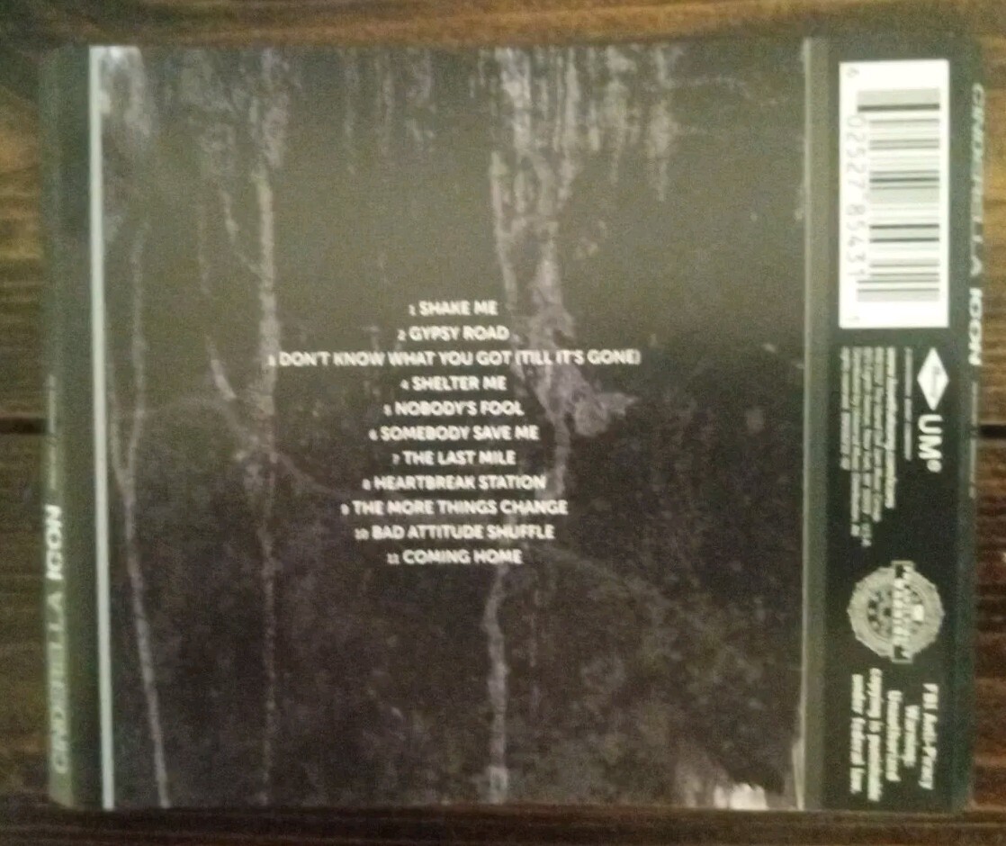 Cinderella - Icon (Mercury Records 2012) Tom Keifer,