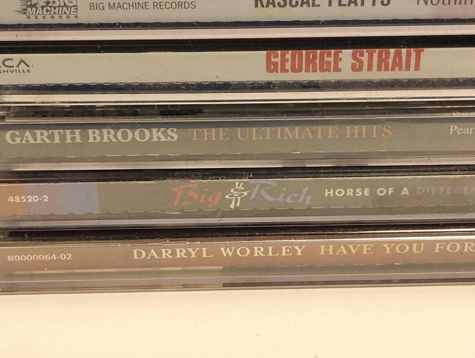 Country Music CD Lot of 16 Garth, Brooks, Johnny Cash, Tim McGraw & More.