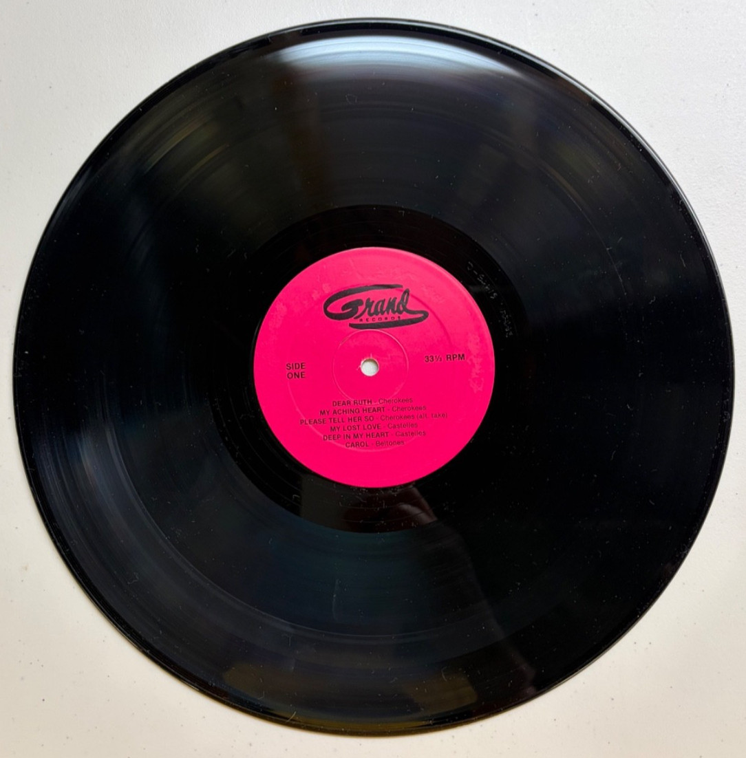 Grateful Dead 20th Ann LP - LABELED SECOND RECORD INCORRECTLY- Collector's Item