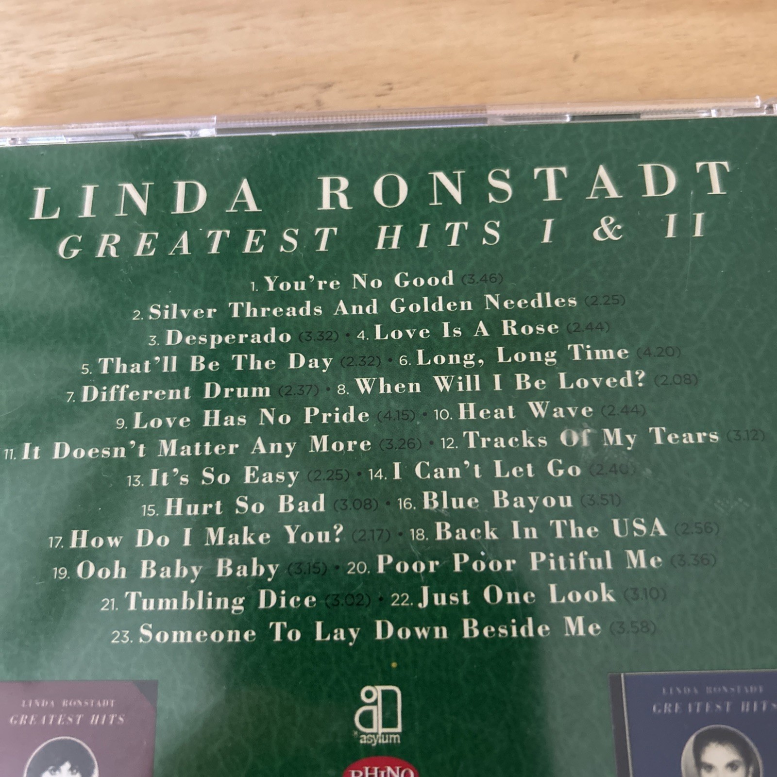Linda Ronstadt: Greatest Hits I and II (CD) (UK IMPORT)
