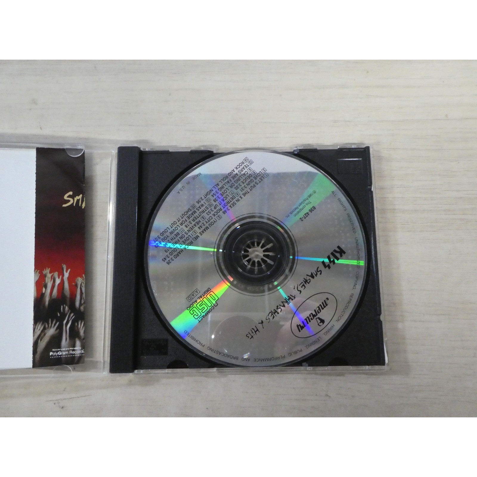 KISS Smashes Thrashes & Hits CD 1988 Mercury 836 427-2 Hard Rock Compilation