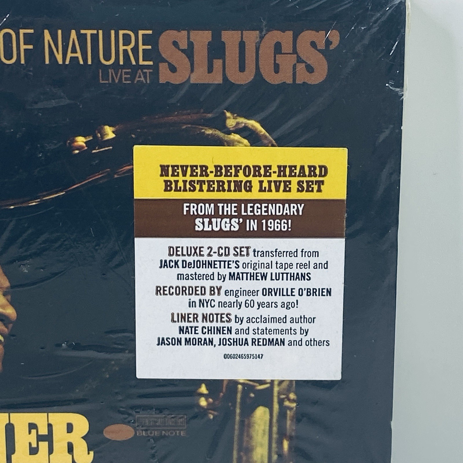 Forces Of Nature: Live At Slugs' (2xCD, 2024) McCoy Tyner & Joe Henderson NEW!
