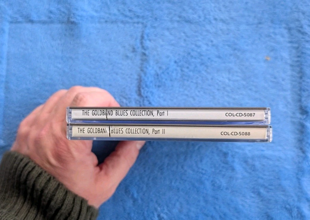 THE GOLDBAND BLUES COLLECTION Part 1 & 2 CD Lot Compilation Collectables