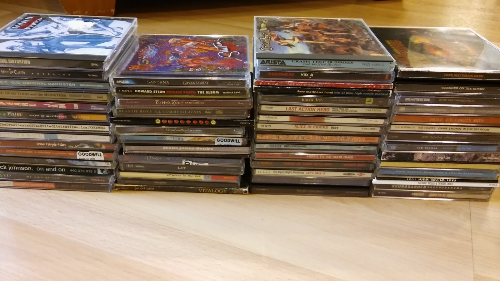 90s ROCK CD LOT: Untested, Many Have Scratches --READ--
