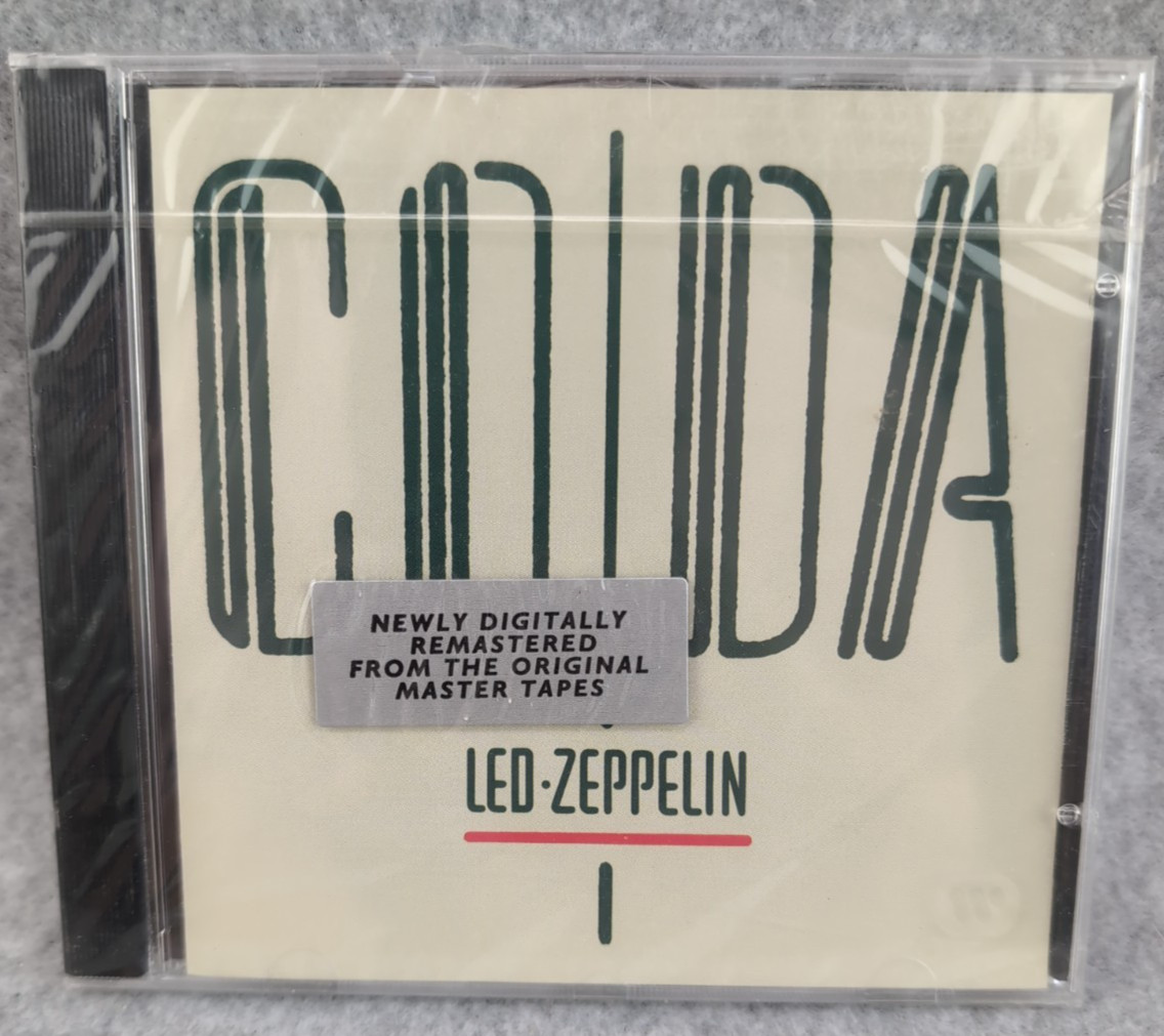 New CODA Led Zeppelin CD Swan Song Jimmy Page Remaster Sealed