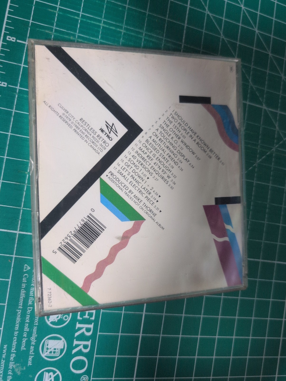 154 [Restless Bonus Tracks] by Wire (CD, Sep-1989, Restless Records (USA))