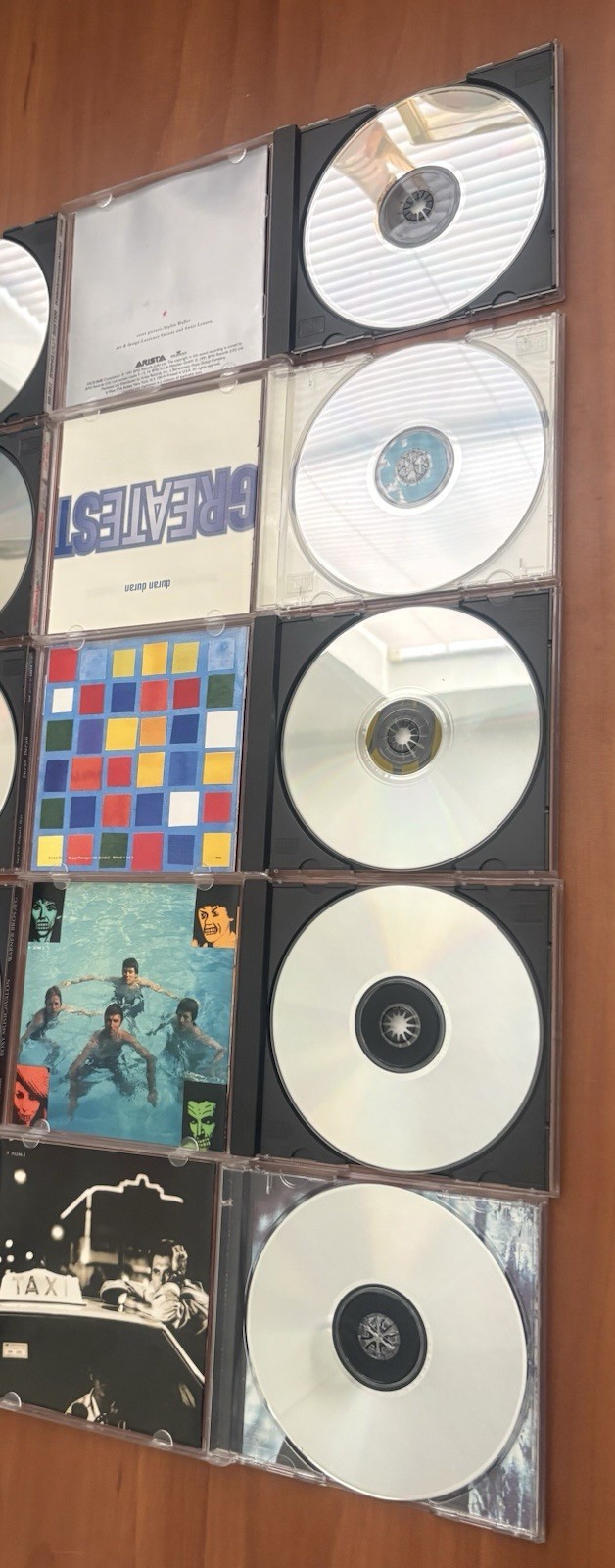 Lot of 10 New Wave Pop CDs Duran Duran Eurythmics Talking Heads Bryan Ferry