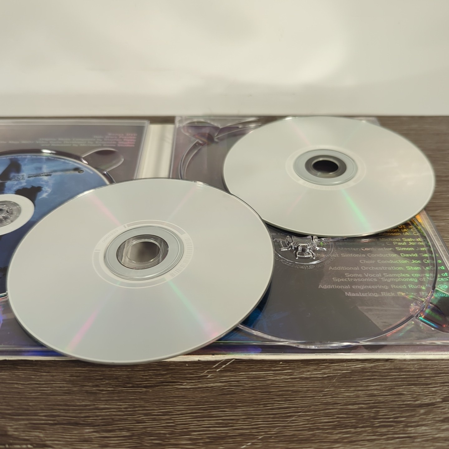 Halo Trilogy Complete OST Sounstrack Lot Of 3 CDs And 1 DVD Missing Disc 1